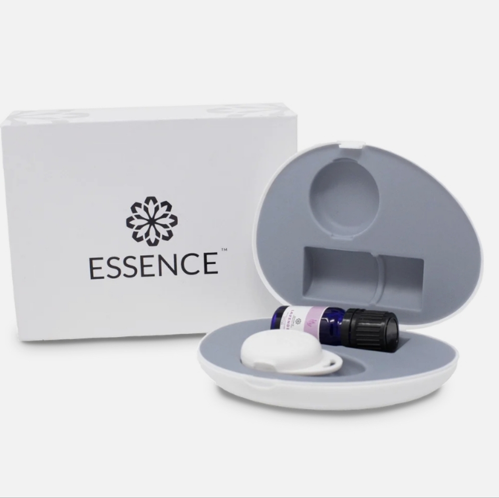 ESSENCE White & Gray Aromatherapy Oil Diffuser Kit